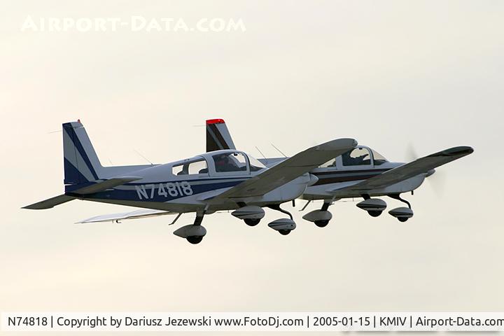 N74818, 1976 Grumman American AA-5B Tiger C/N AA5B0364, American Aviation AA-5B Tiger  C/N AA5B0364, N74818