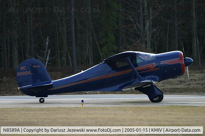 N8589A, 1949 Beech G17S C/N B-18, Beech G17S Staggerwing  C/N B-18, NC8589A