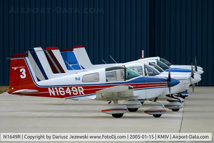 N1649R, 1976 Grumman American AA-1B Trainer C/N AA1B0649, Grumman American AA-1B Trainer  C/N AA1B0649, N1649R