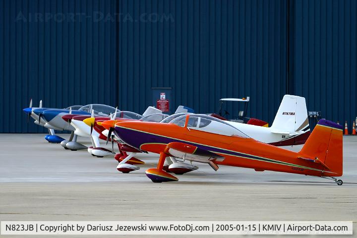 N823JB, 2001 Vans RV-8 C/N 80023, Vans RV-8  C/N 80023, N823JB