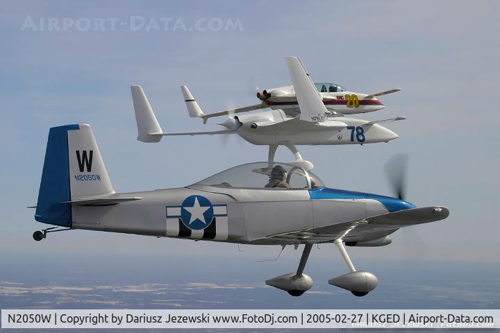 N2050W, 2002 Vans RV-8 C/N 81153, Vans RV-8  C/N 81153, N2050W
