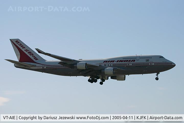 VT-AIE, 1990 Boeing 747-412 C/N 24226, Boeing 747-412 - Air-India  C/N 24226, VT-AIE