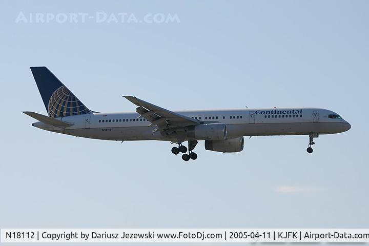 N18112, 1995 Boeing 757-224 C/N 27302, Boeing 757-224 - Continental Airlines  C/N 27302, N18112