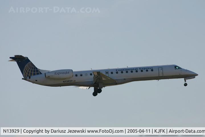 N13929, 1997 Embraer EMB-145EP (ERJ-145EP) C/N 145009, Embraer ERJ-145ER (EMB-145ER) - Continental Express   C/N 145009, N13929