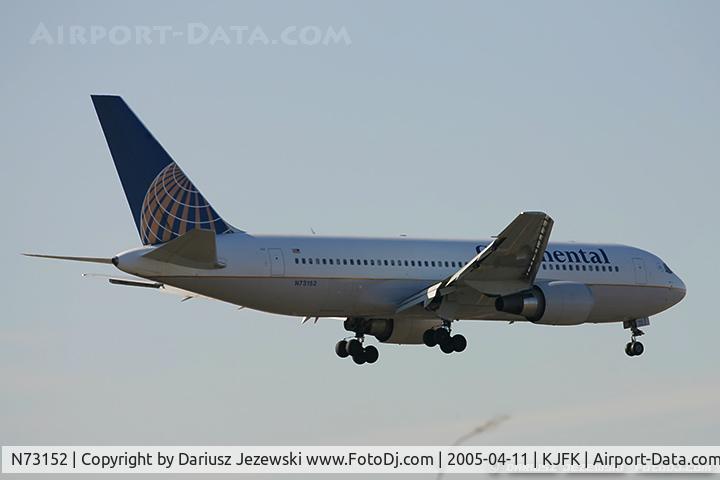 N73152, 2000 Boeing 767-224ER C/N 30431, Boeing 767-224/ER - Continental Airlines  C/N 30431, N73152