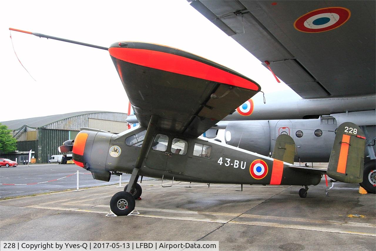 228, Max Holste MH.1521M Broussard C/N 281, Max Holste MH.1521M Broussard, Preserved at C.A.E.A museum, Bordeaux-Merignac Air base 106 (LFBD-BOD)