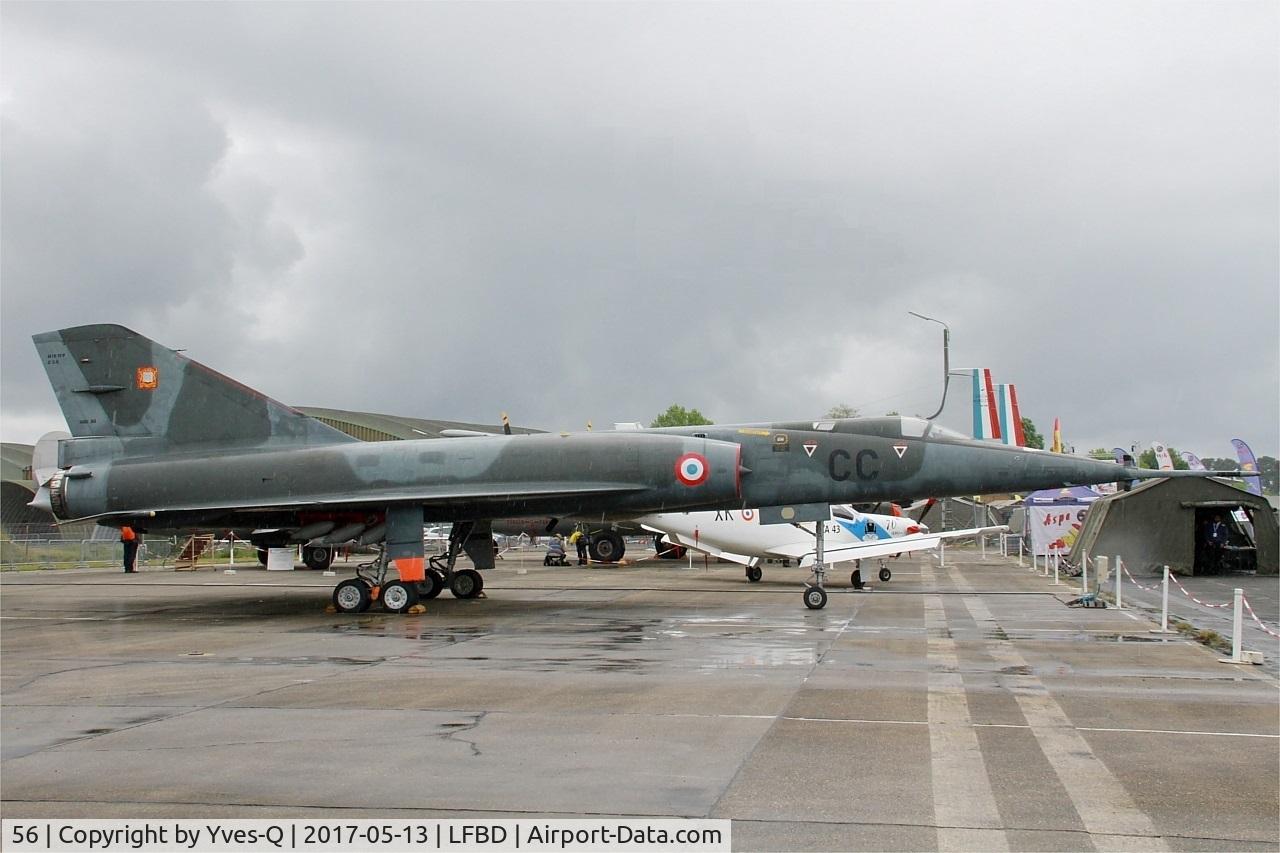 56, Dassault Mirage 2000-5F C/N 56, Dassault Mirage IVP, Preserved at C.A.E.A museum, Bordeaux-Merignac Air base 106 (LFBD-BOD)