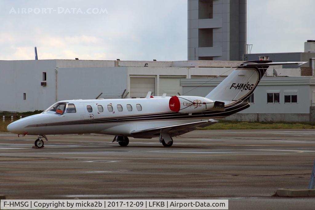 F-HMSG, 2001 Cessna 525A Citation CJ2 C/N 525A-0033, Parked