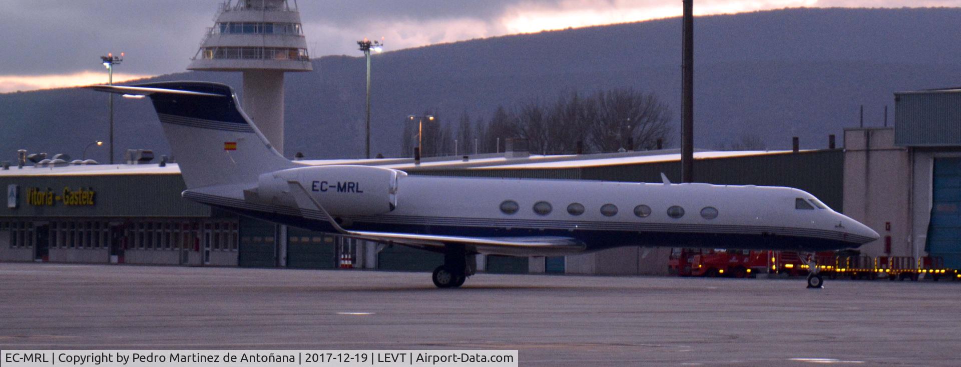 EC-MRL, 2017 Gulfstream Aerospace G550 C/N 5557, Foronda - Vitoria-Gasteiz - España