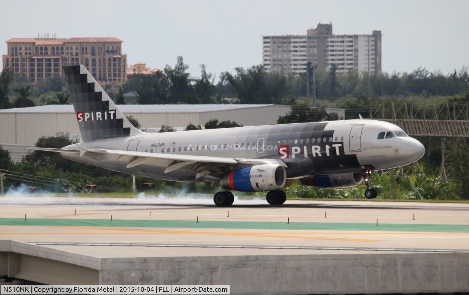 N510NK, 2005 Airbus A319-132 C/N 2622, Spirit