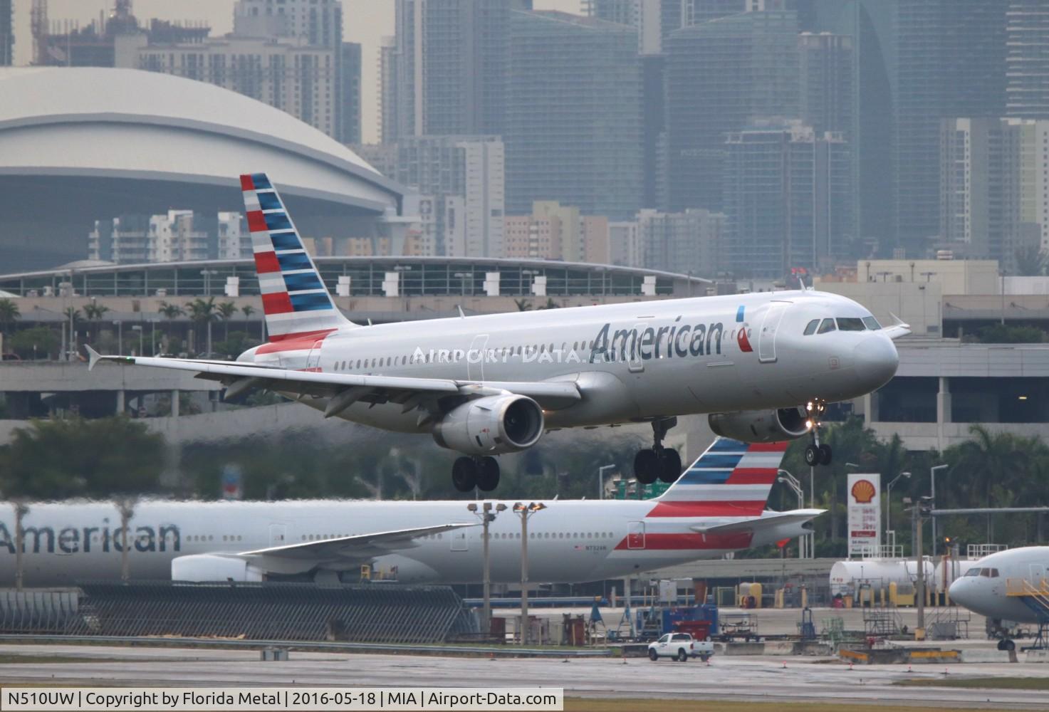 N510UW, 2009 Airbus A321-231 C/N 3858, American