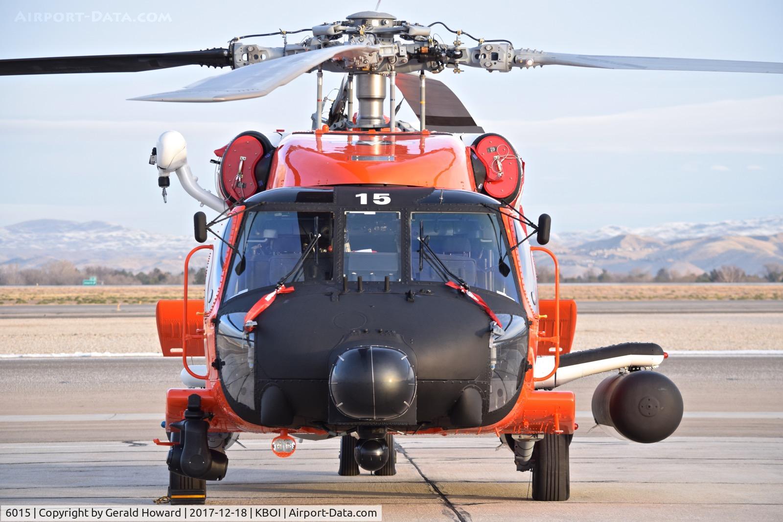 6015, Sikorsky HH-60J Jayhawk C/N 70.1588, Parked on the south GA ramp. CGAS Clearwater, FL.