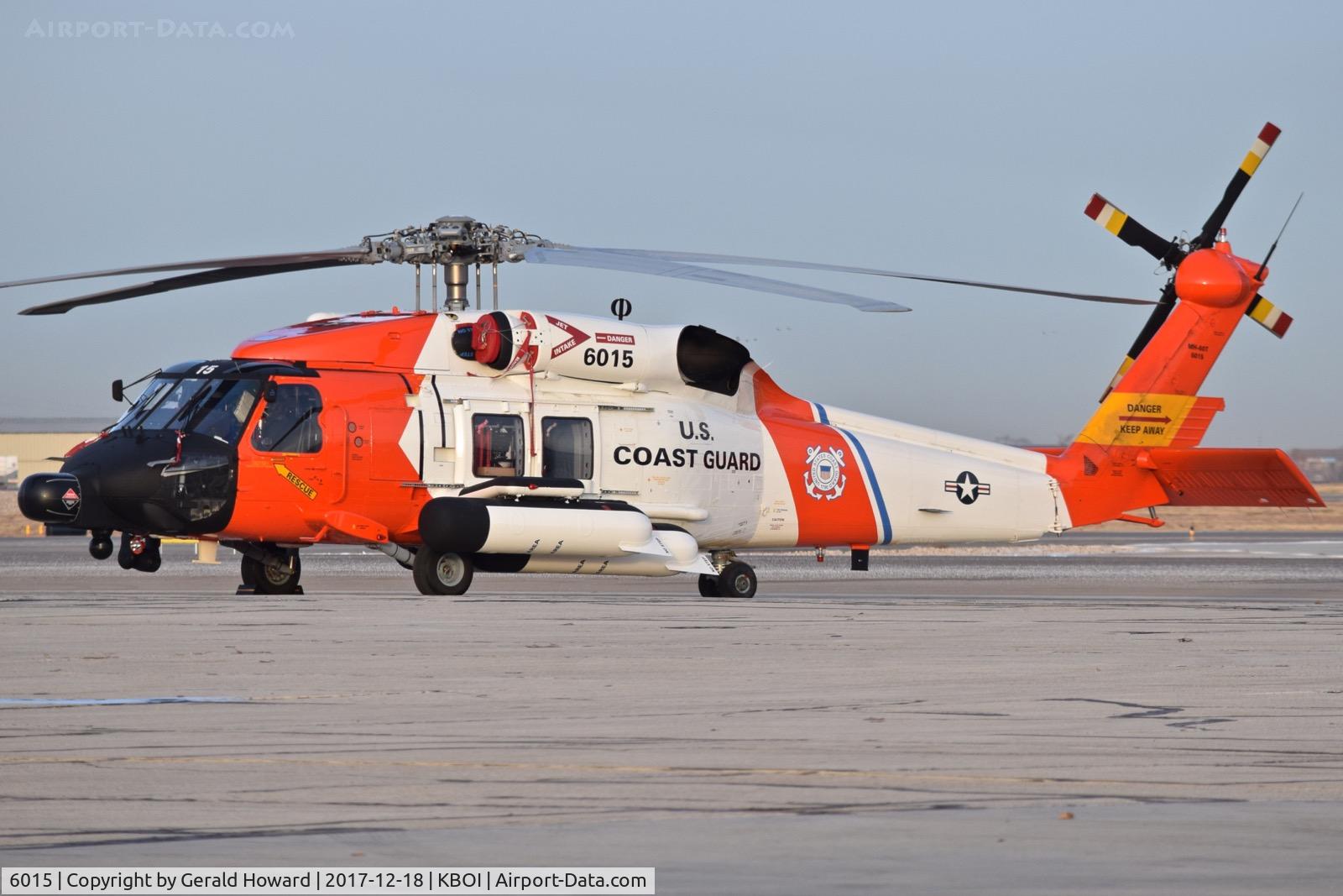 6015, Sikorsky HH-60J Jayhawk C/N 70.1588, Parked on the south GA ramp. CGAS Clearwater, FL.