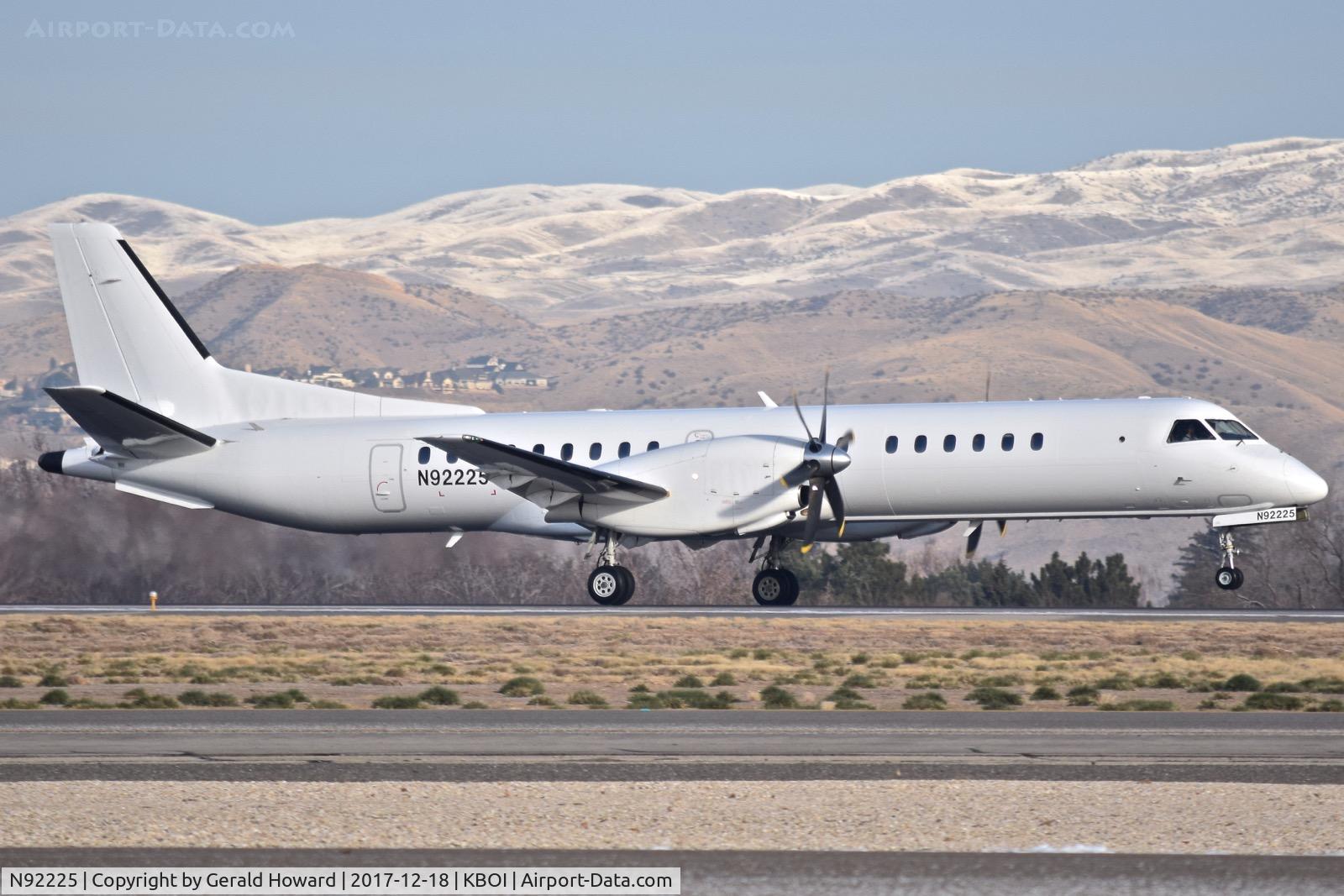 N92225, 1995 Saab 2000 C/N 2000-028, Call sigh 