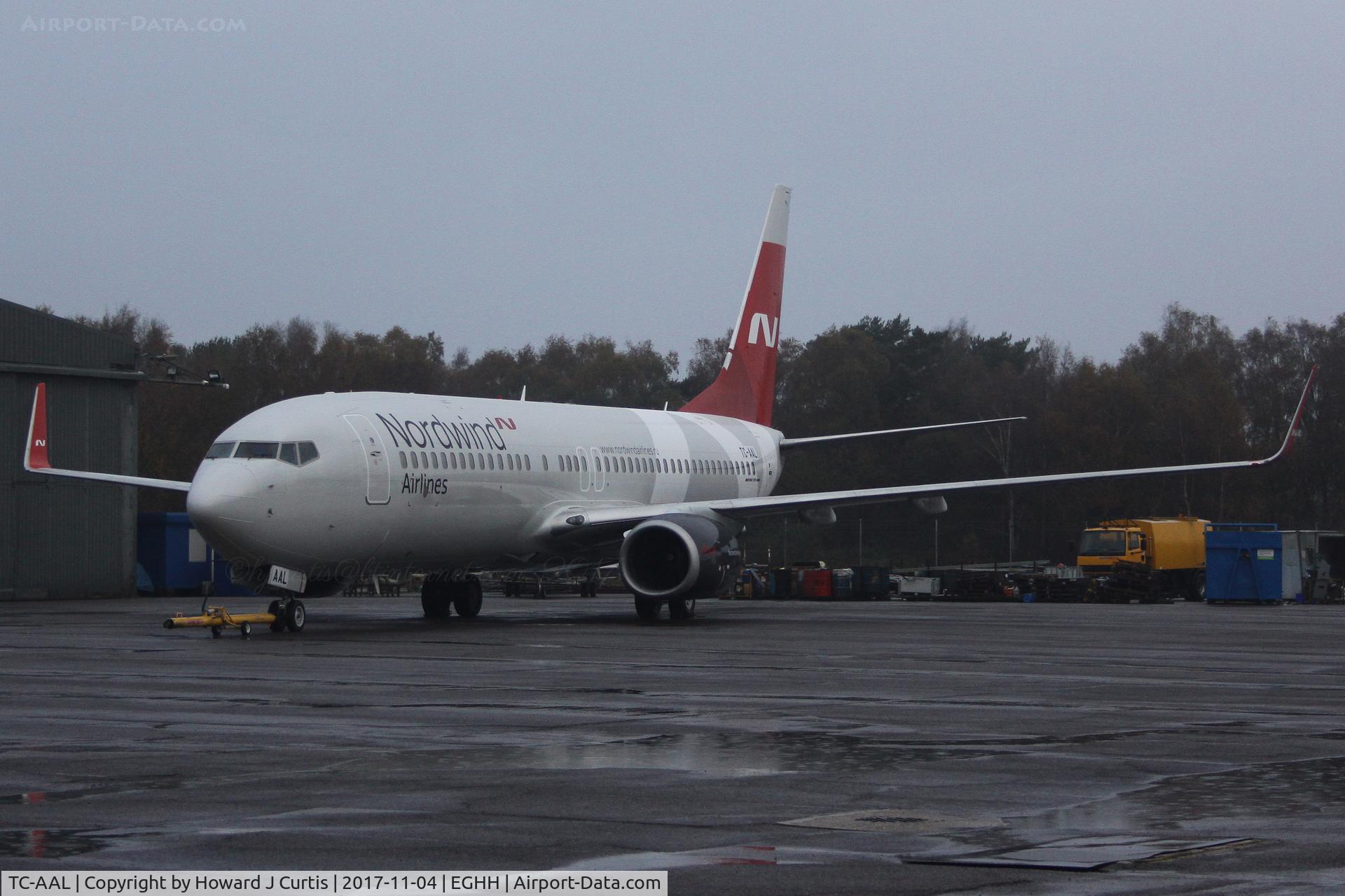 TC-AAL, 2009 Boeing 737-82R C/N 35984, Rolled out in Nordwind colours.