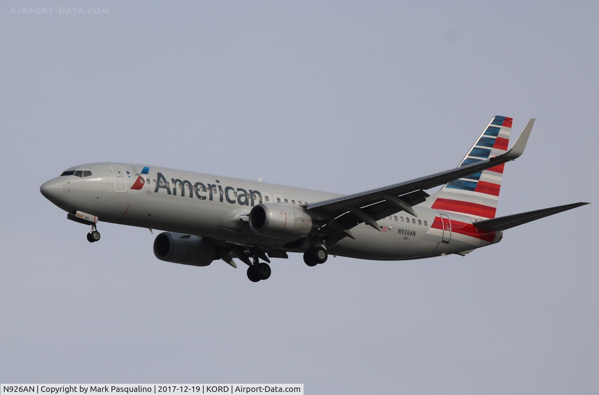 N926AN, 2000 Boeing 737-823 C/N 29527, Boeing 737-800
