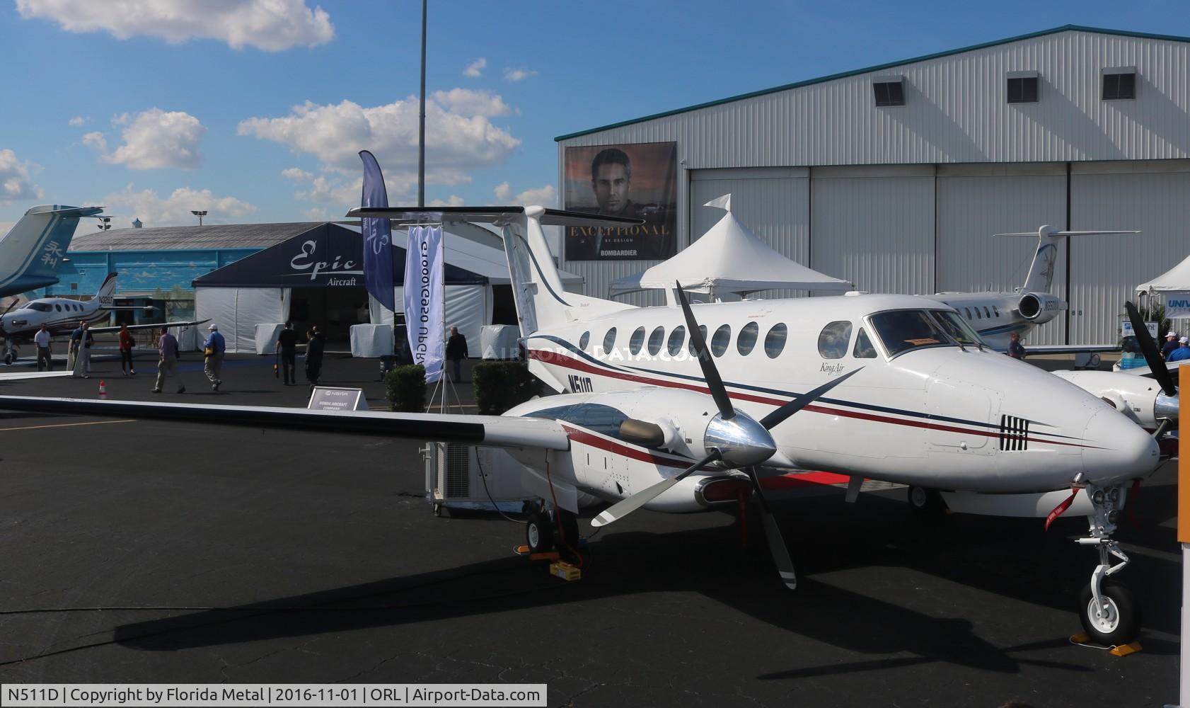 N511D, 1997 Raytheon King Air 350 (B300) C/N FL-172, Beech 300