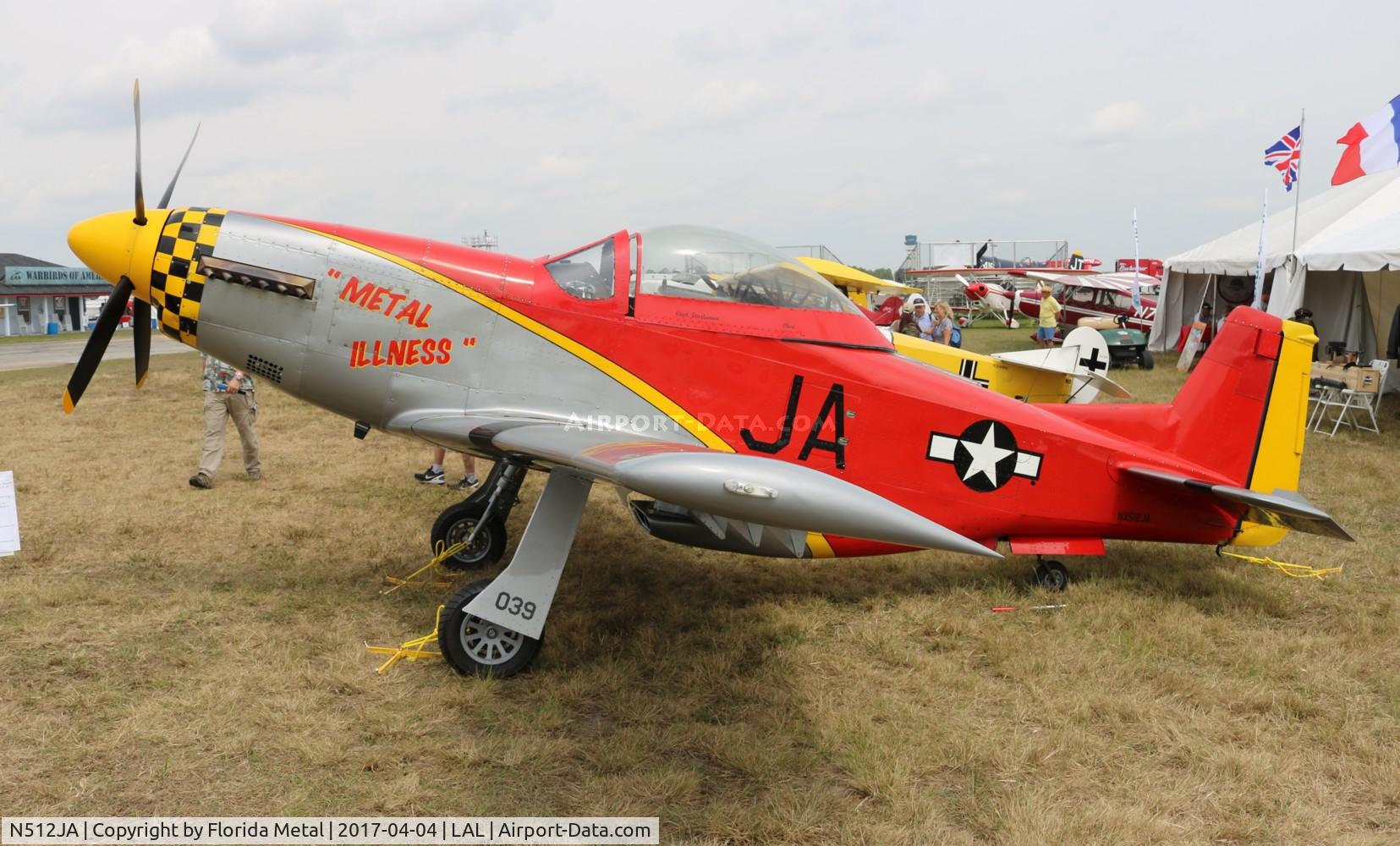 N512JA, Titan T-51 Mustang C/N 39, T-51 Mustang
