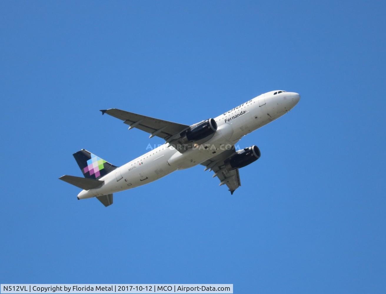 N512VL, 2012 Airbus A320-233 C/N 5308, Volaris