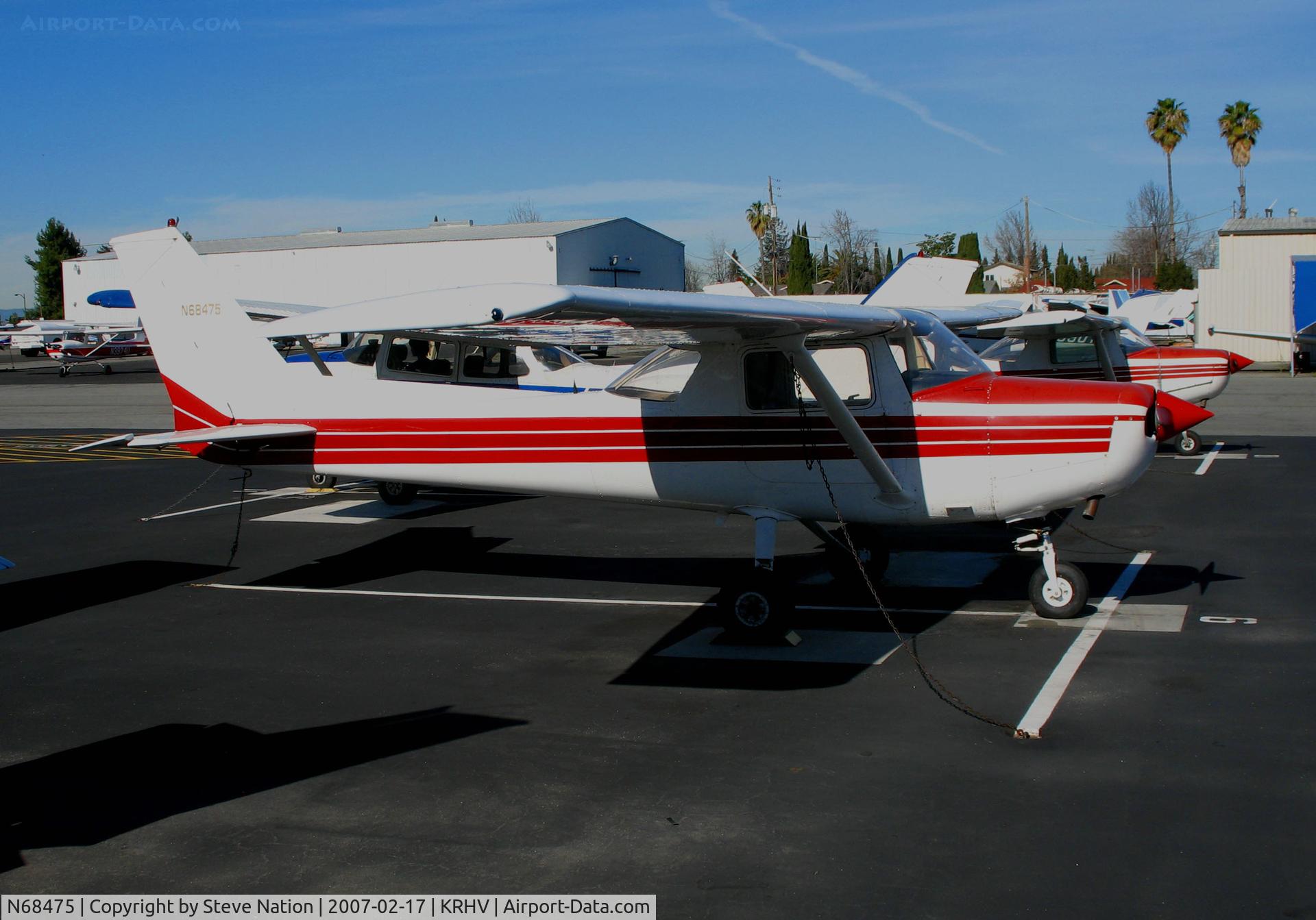 N68475, 1978 Cessna 152 C/N 15282311, Nice Air 1978 Cessna 152 @ Reid-Hillview Airport (San Jose), CA home base