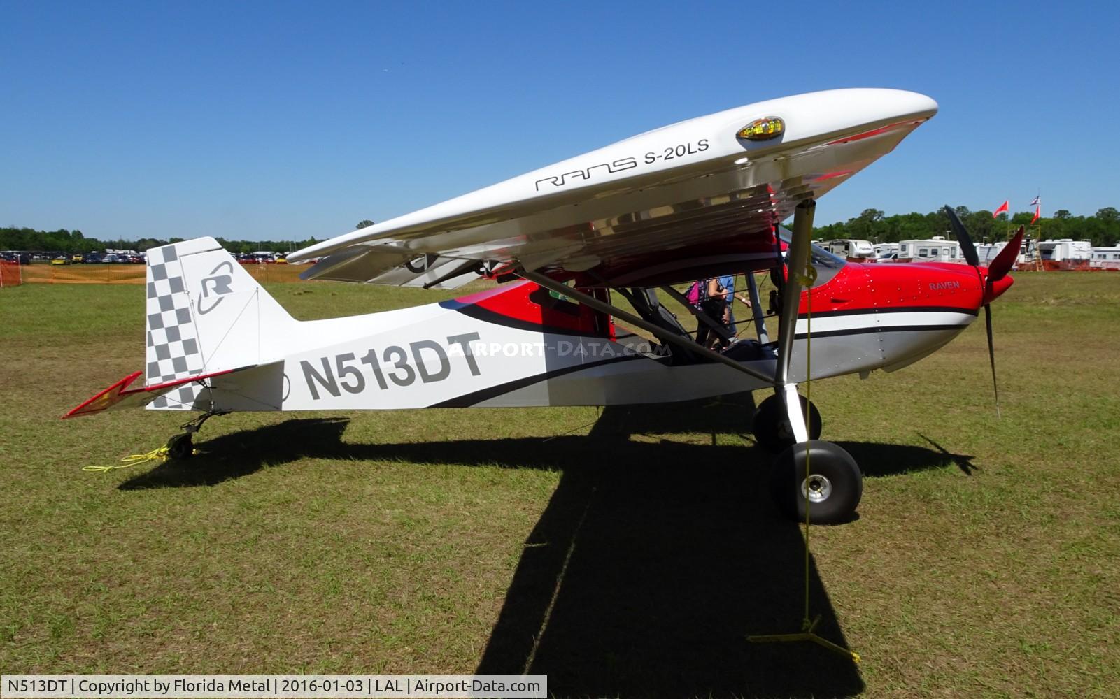 N513DT, 2013 Rans S-20LS Raven C/N 07130001, Rans S-20S