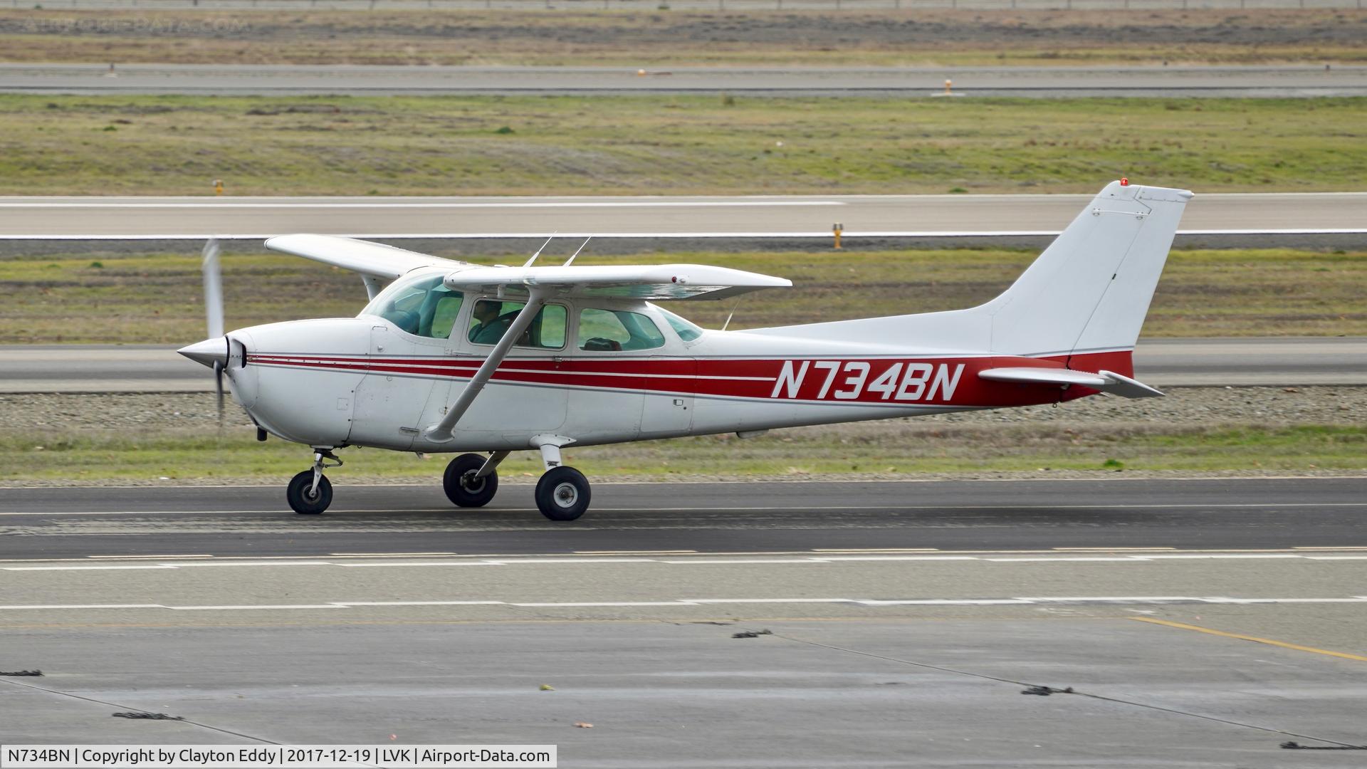 N734BN, 1977 Cessna 172N C/N 17268727, Livermore Airport California 2017.