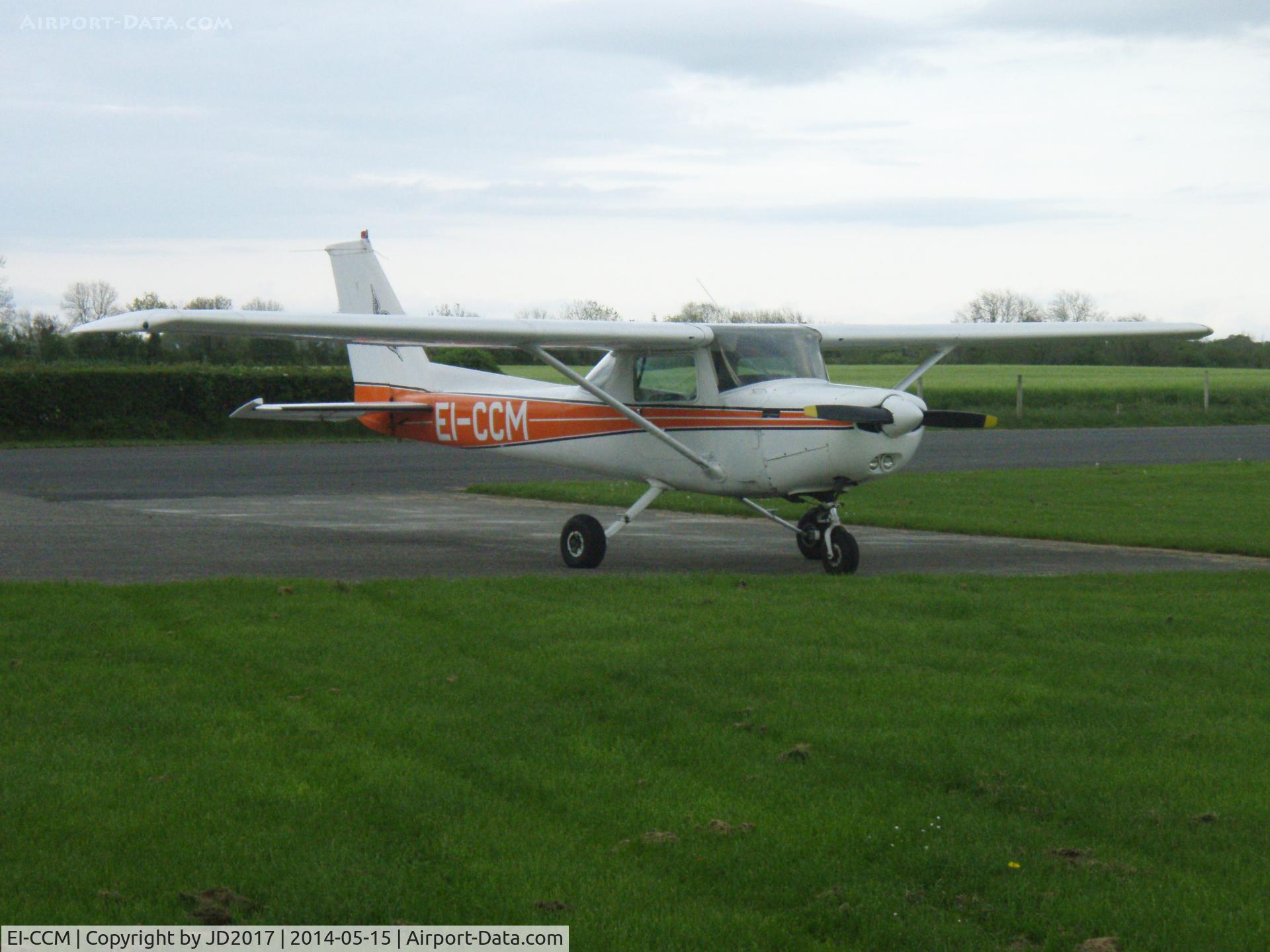 EI-CCM, 1979 Cessna 152 C/N 152-82320, EI-CCM at Clonbullogue Airfield, Co. Offaly, one May evening in 2014. (15th of May 2014).