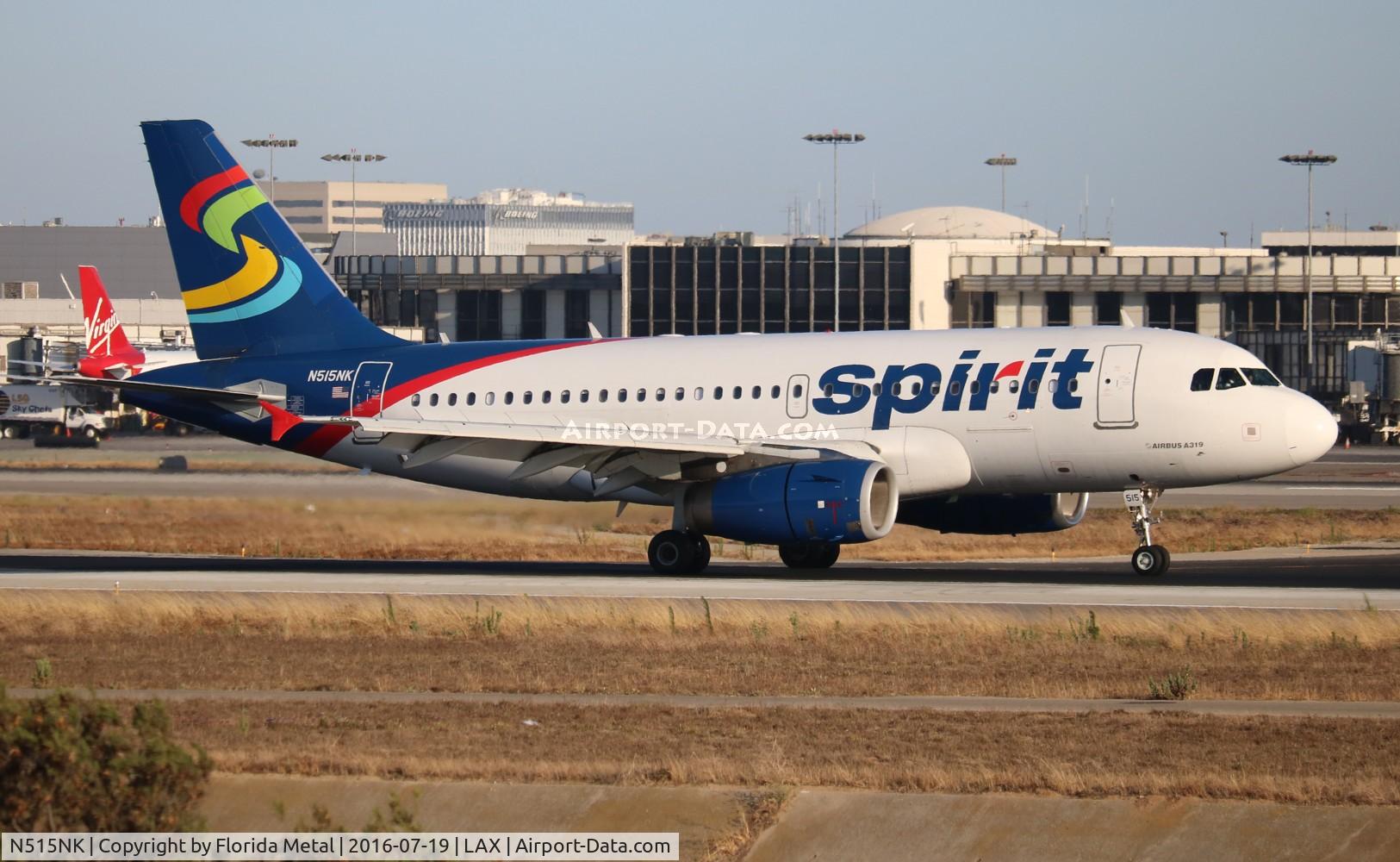 N515NK, 2006 Airbus A319-132 C/N 2698, Spirit