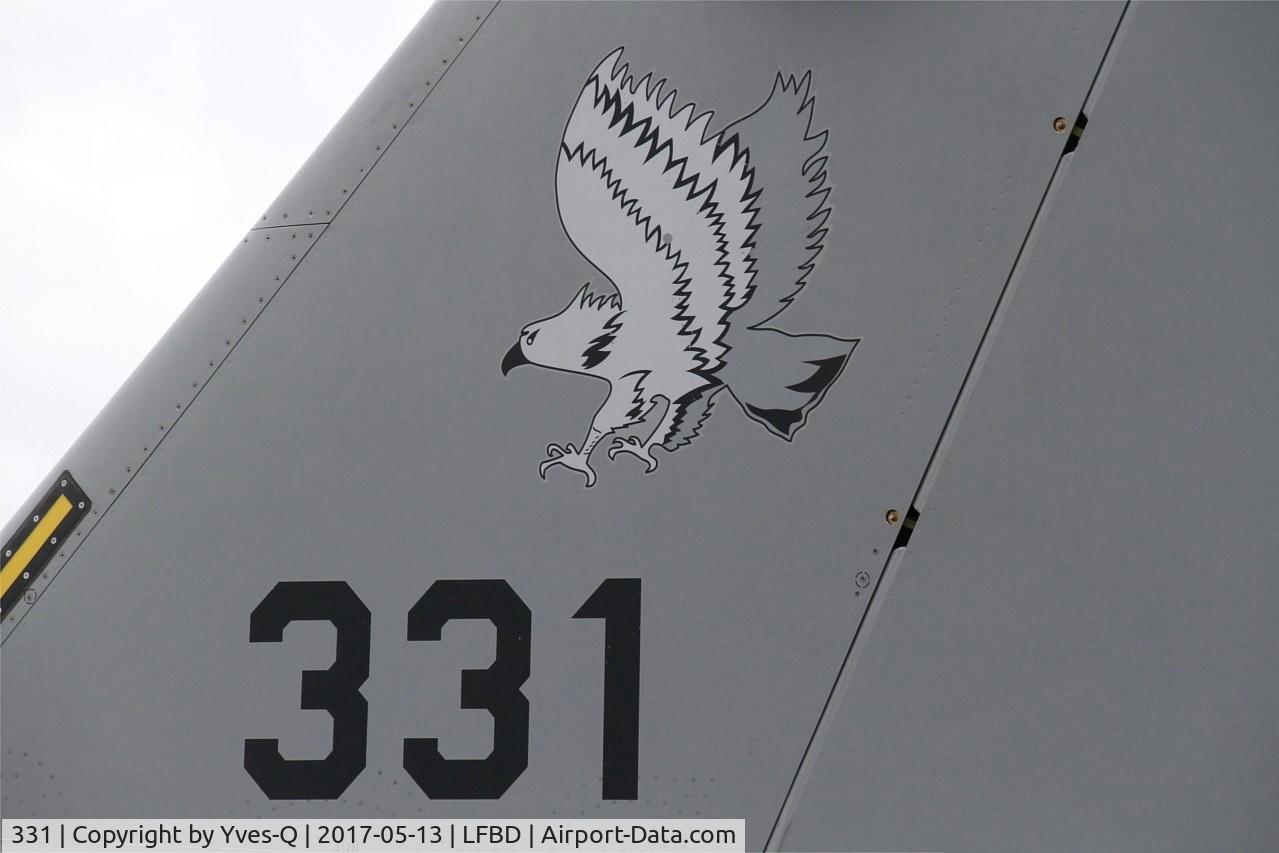 331, 2015 Alenia Aermacchi M-346 Master C/N 331, Singapore Air Force Alenia Aermacchi M-346 Master, Static display, Bordeaux-Mérignac Air Base 106 (LFBD-BOD) Open day 2017