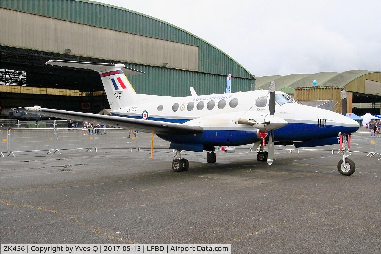 ZK456, 2003 Raytheon B200 King Air C/N BB-1837, Royal Air Force Raytheon B200 King Air, Static display, Bordeaux-Mérignac Air Base 106 (LFBD-BOD) Open day 2017