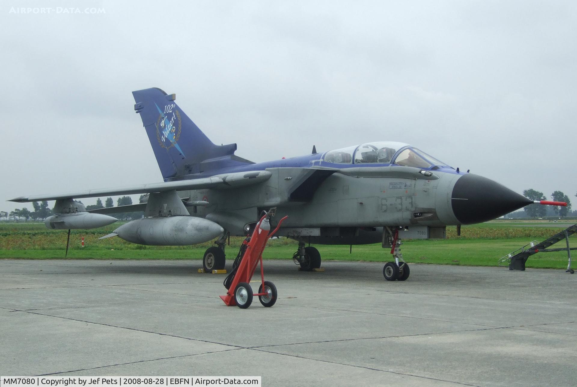 MM7080, Panavia Tornado IDS C/N 603/IS079/5091, Koksijde Air Day 2008.  MM7080 with code 6-33.