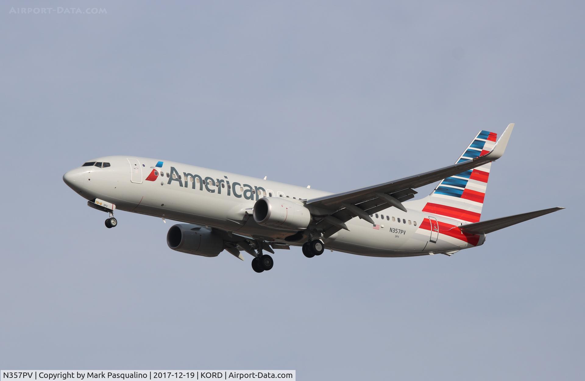 N357PV, 2017 Boeing 737-823 C/N 31277, Boeing 737-800