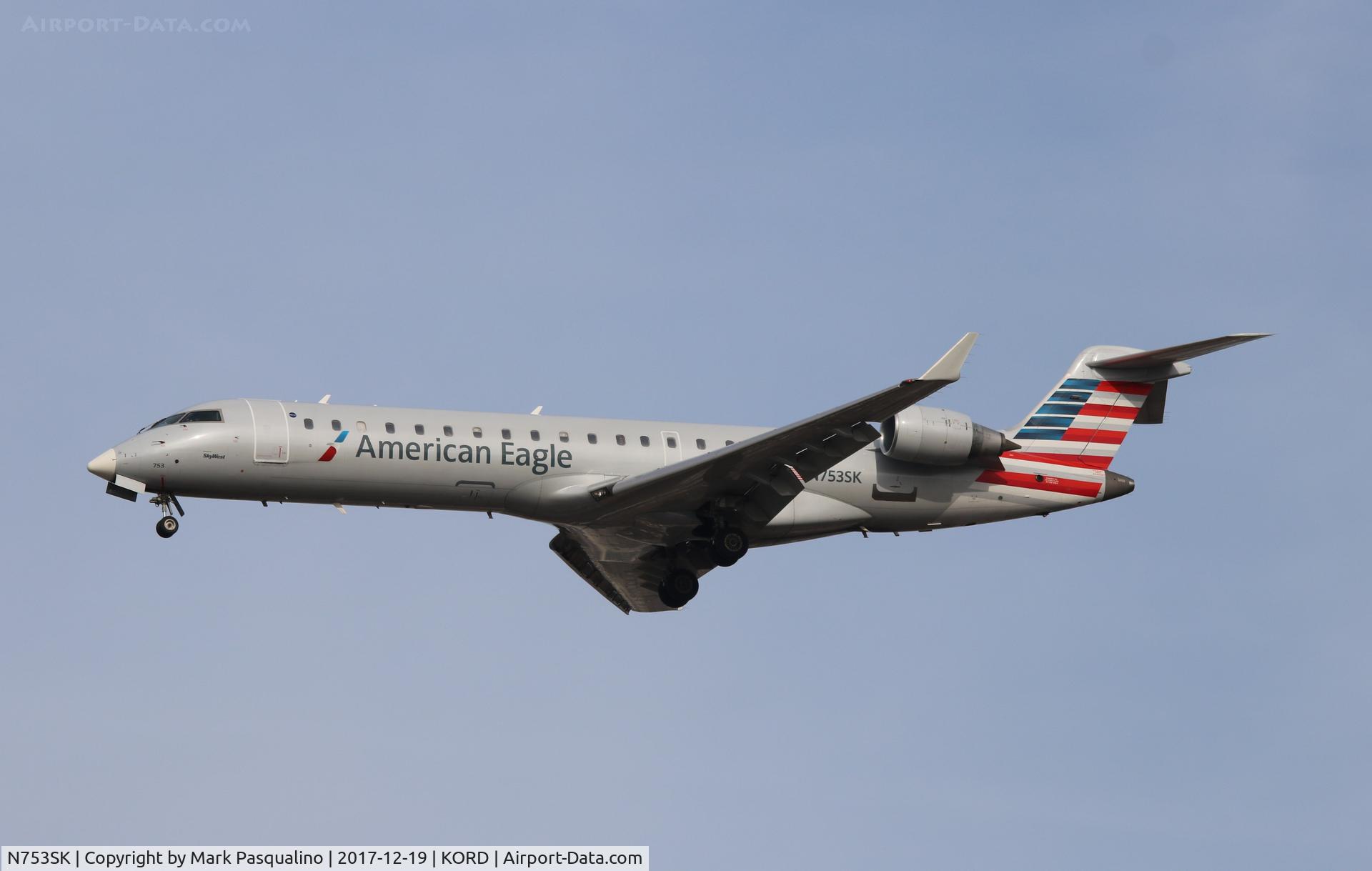 N753SK, 2005 Bombardier CRJ-701ER (CL-600-2C10) Regional Jet C/N 10214, CL-600-2C10