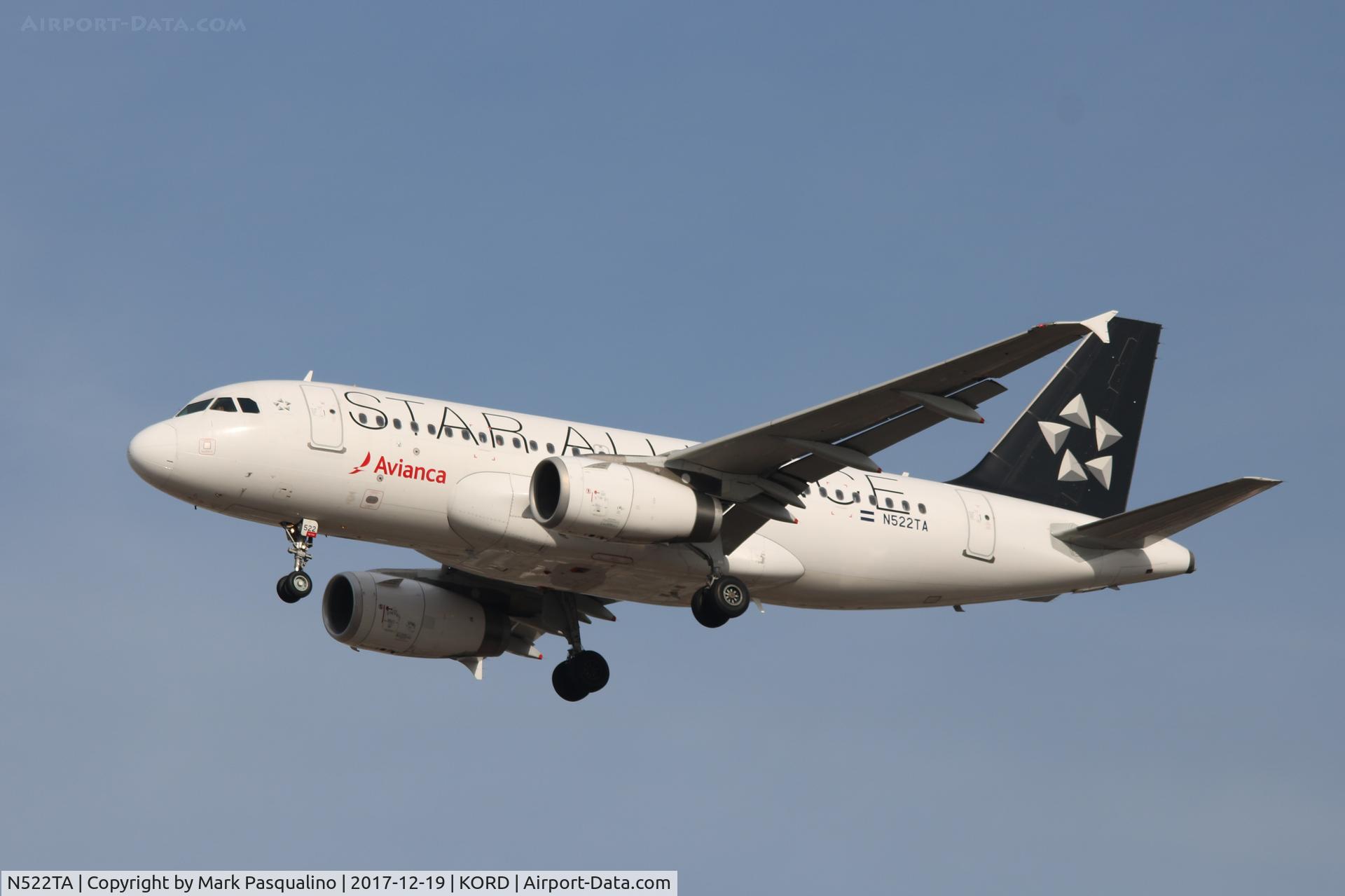 N522TA, 2012 Airbus A319-132 C/N 5219, Airbus A319