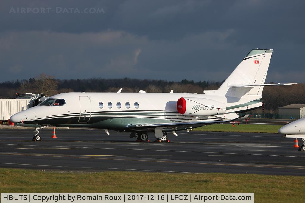 HB-JTS, 2017 Cessna 680A Citation Latitude C/N 680A-0070, Parked
