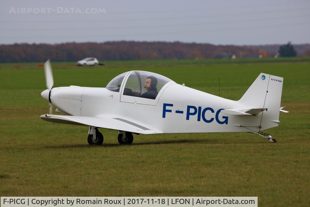 F-PICG, 1996 Rand Robinson KR-2 C/N 7499, Taxiing