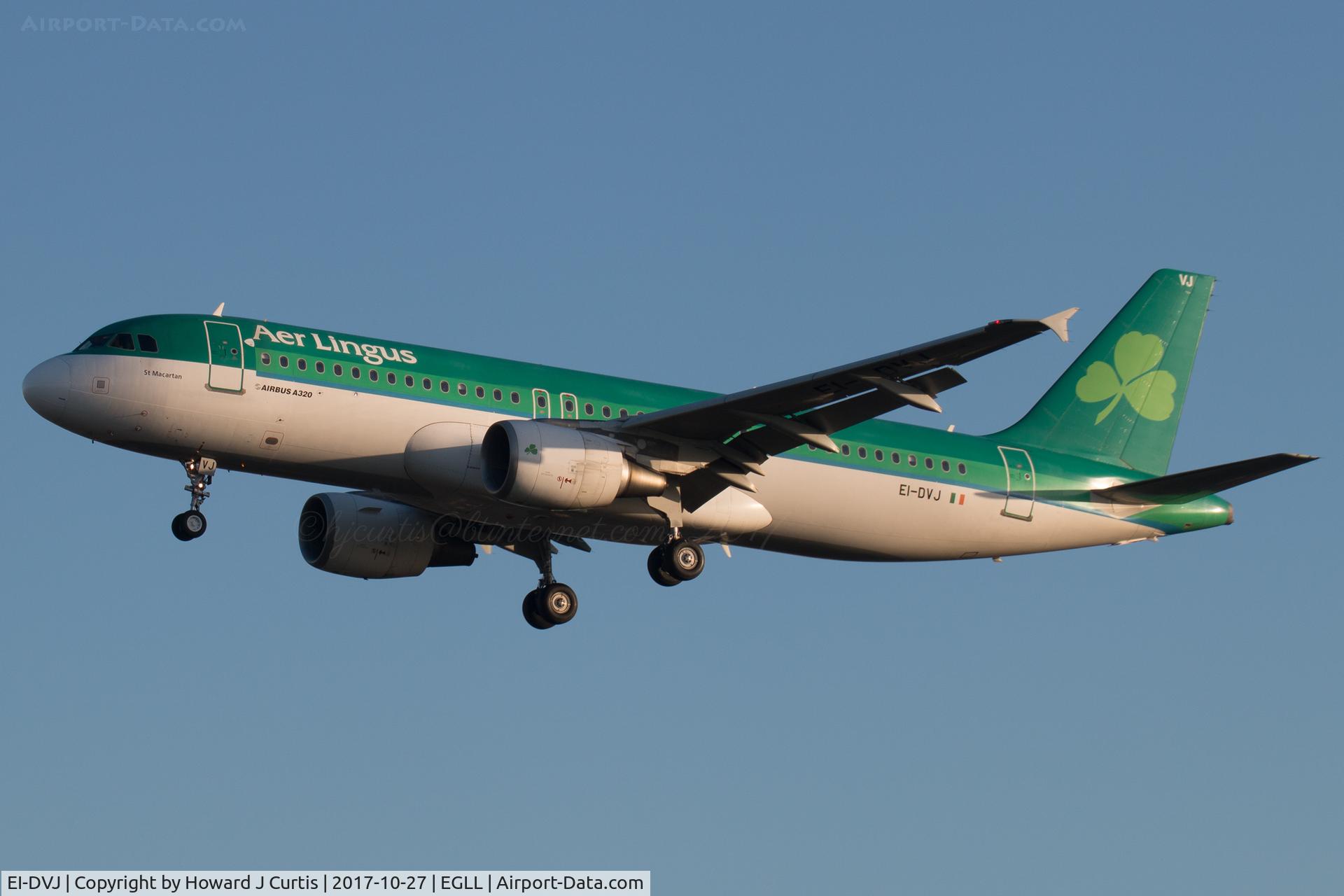 EI-DVJ, 2009 Airbus A320-214 C/N 3857, On approach