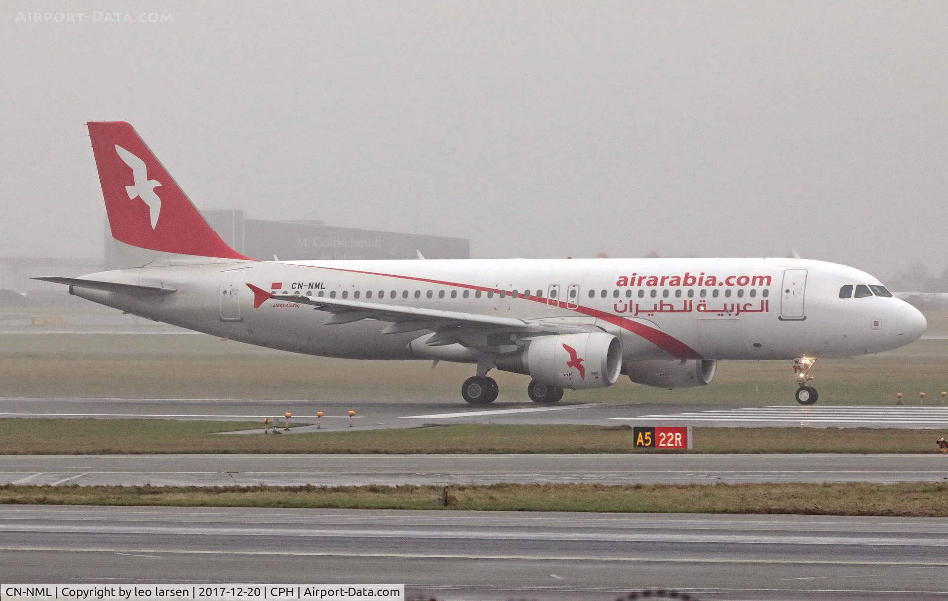 CN-NML, 2011 Airbus A320-214 C/N 4848, Copenhagen 20.12.2017