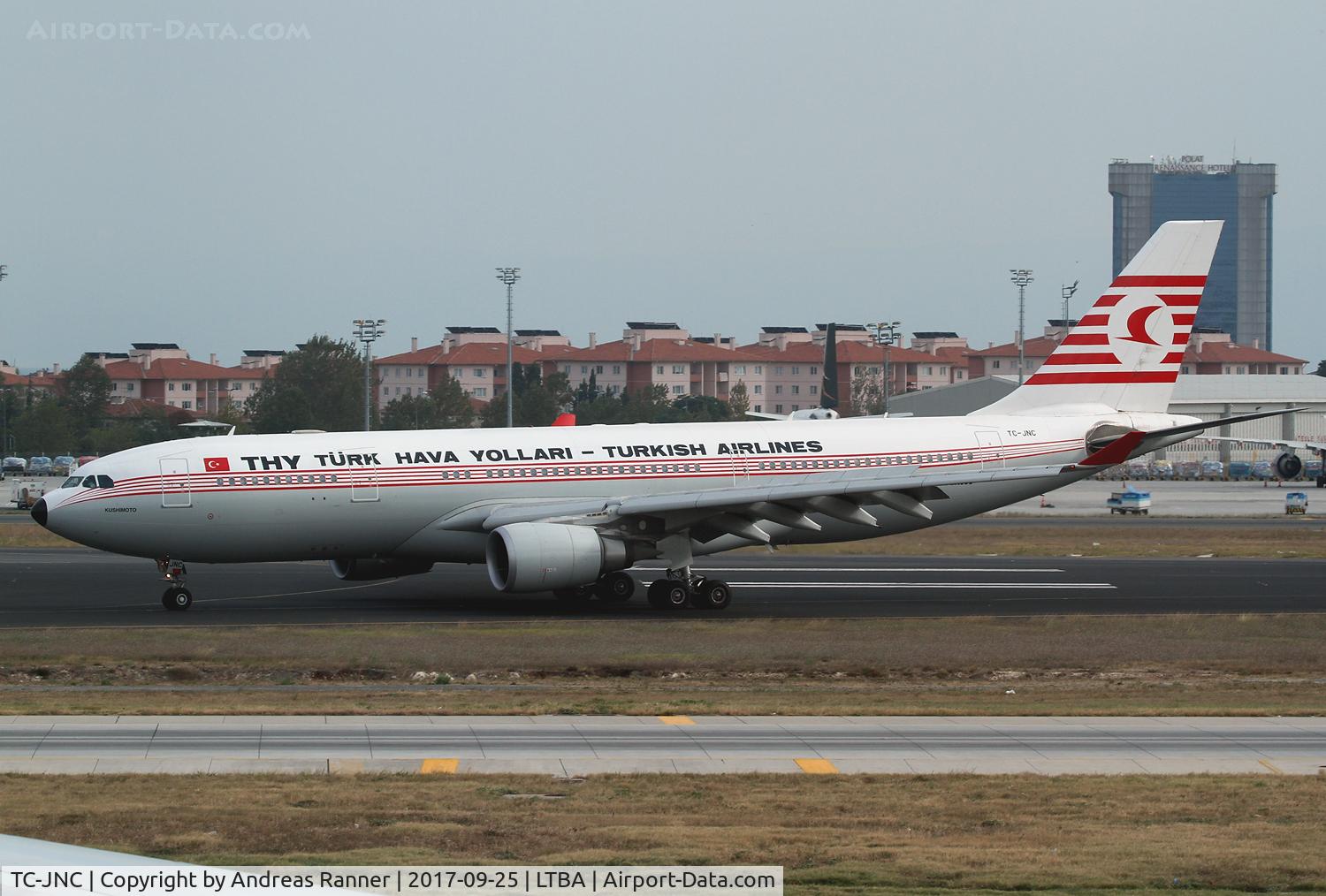 TC-JNC, 2006 Airbus A330-203 C/N 742, Turkish Airlines A330