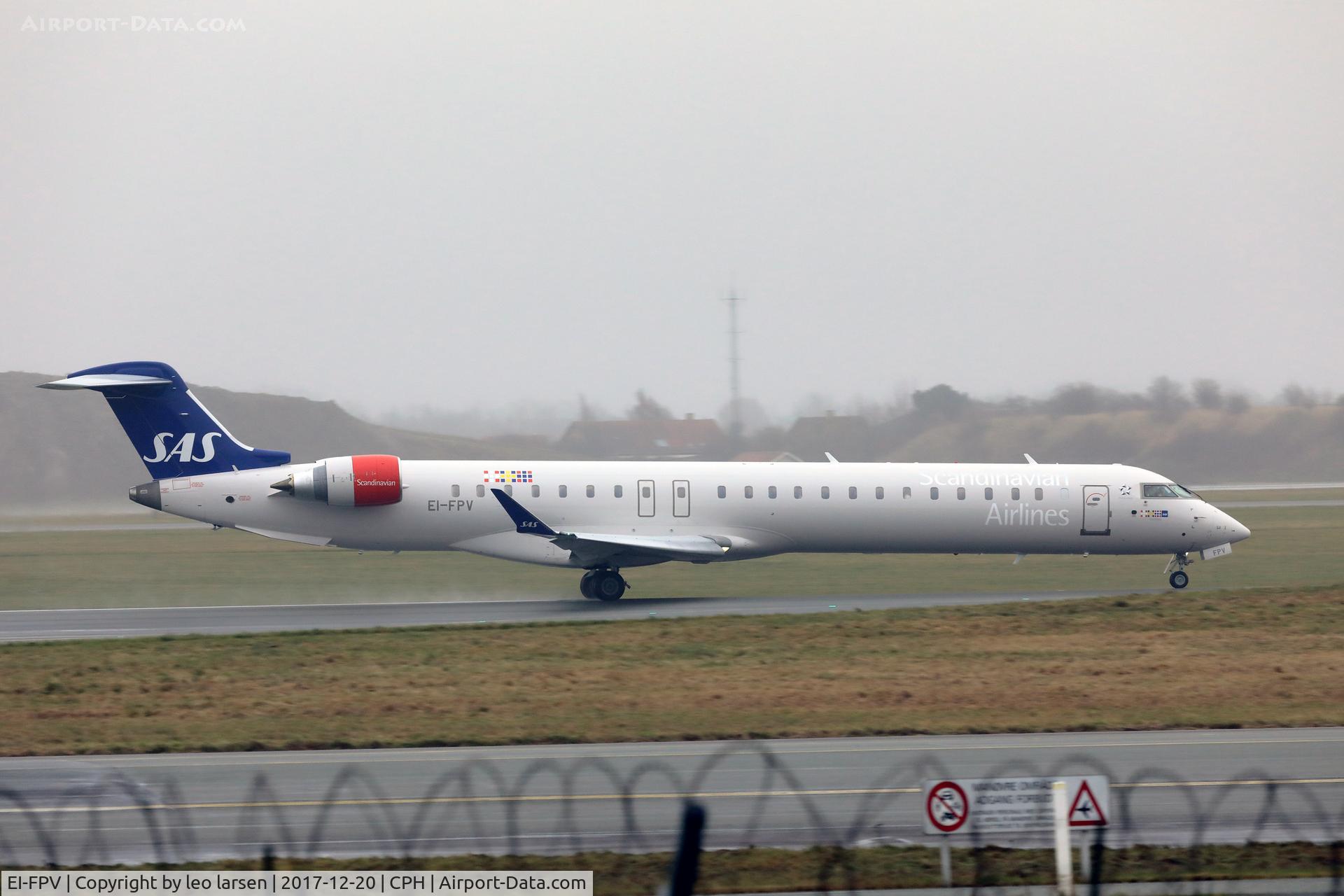 EI-FPV, 2017 Bombardier CRJ-900LR (CL-600-2D24) C/N 15440, Copenhagen 20.12.2017