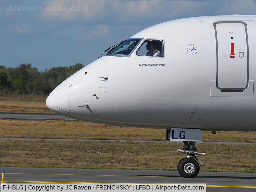 F-HBLG, 2009 Embraer 190LR (ERJ-190-100LR) C/N 19000254, 