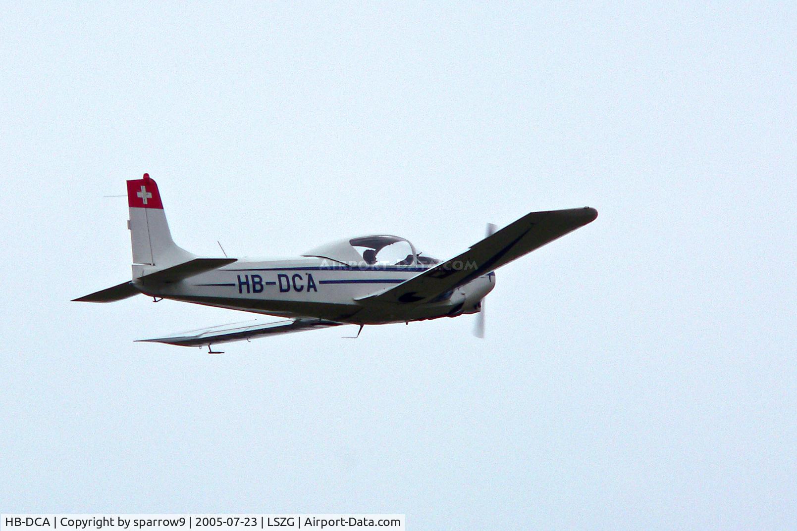 HB-DCA, 1962 Wassmer WA-40 Super IV C/N 45, Departing Grenchen