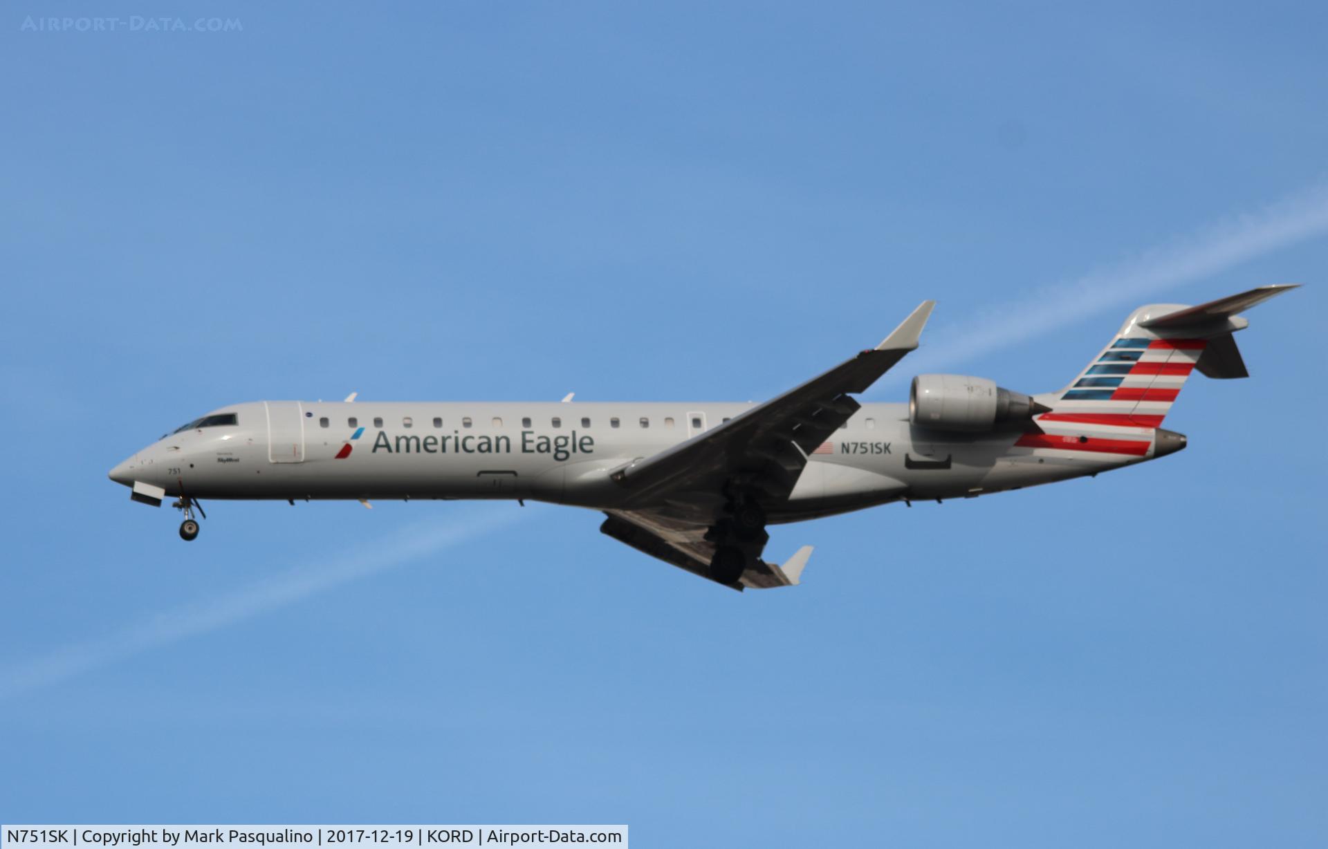 N751SK, 2005 Bombardier CRJ-701ER (CL-600-2C10) Regional Jet C/N 10208, CL-600-2C10