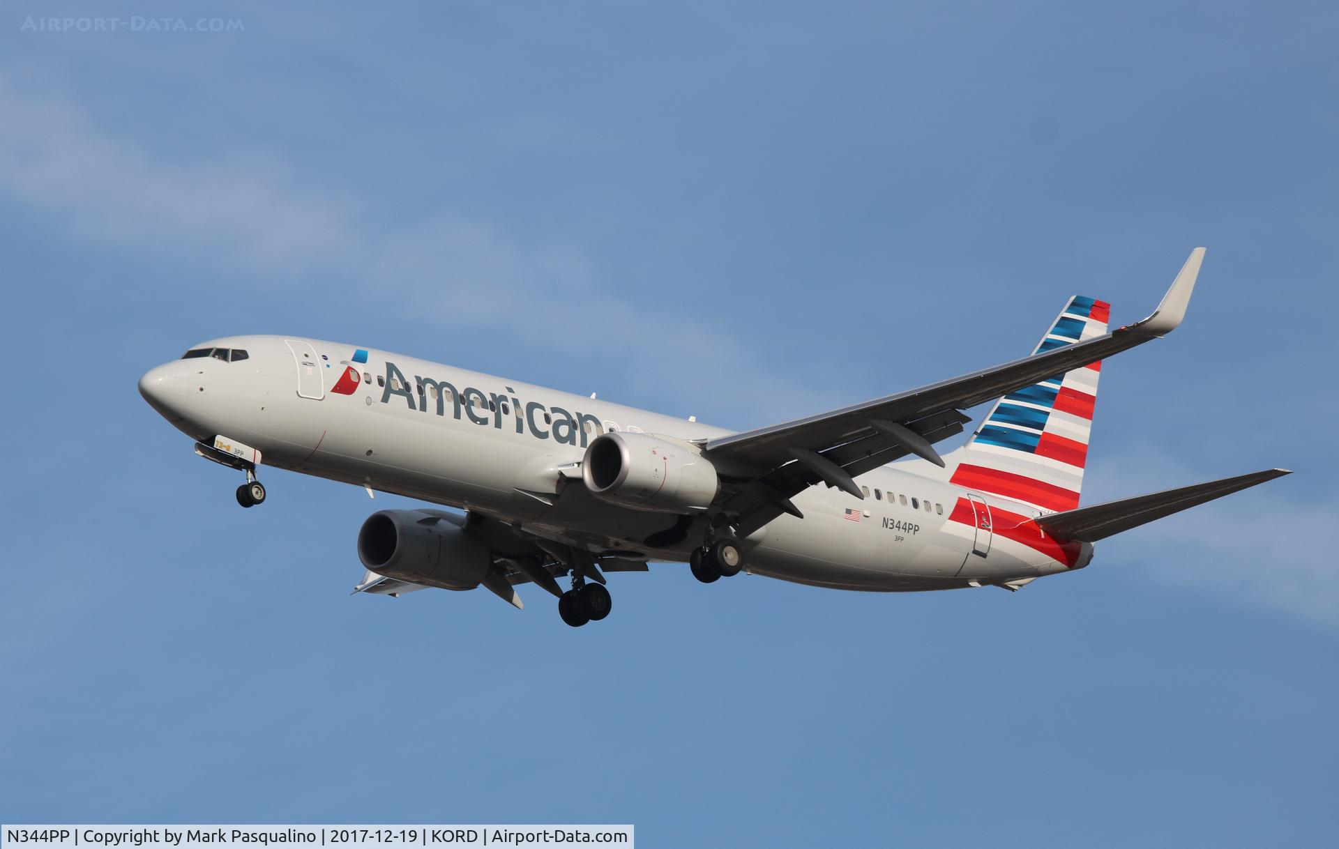 N344PP, 2017 Boeing 737-823 C/N 31272, Boeing 737-800