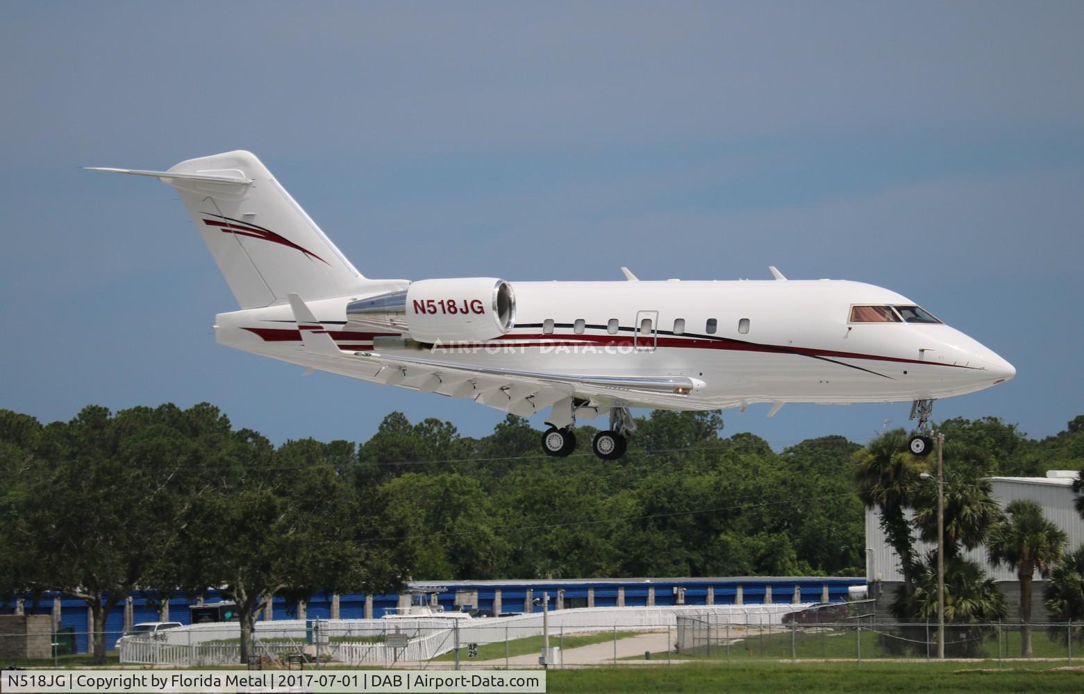 N518JG, 1993 Canadair Challenger 601-3R (CL-600-2B16) C/N 5137, Joe Gibbs Racing