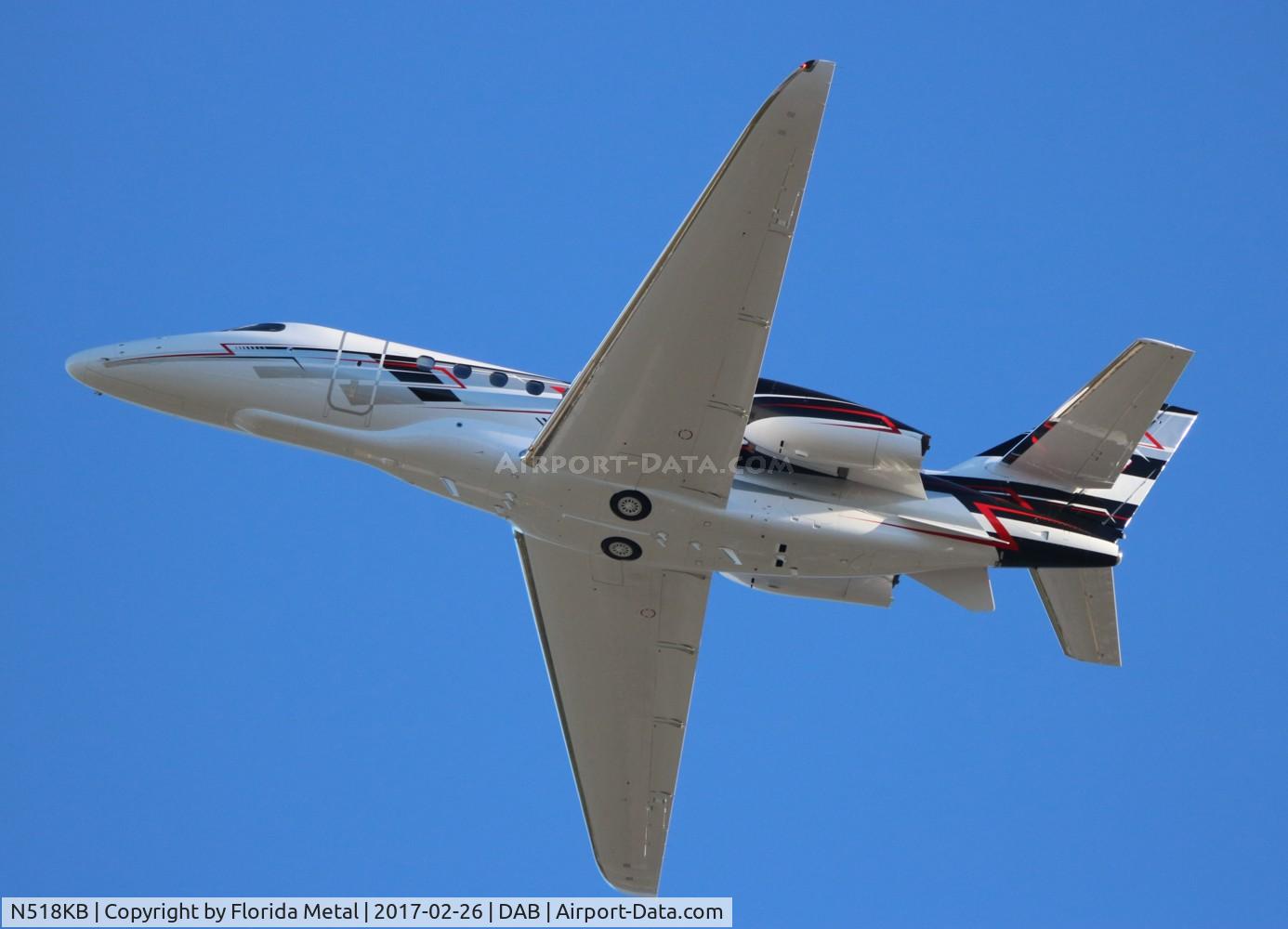 N518KB, 2016 Cessna 680A Citation Latitude C/N 680A-0067, Kyle Busch