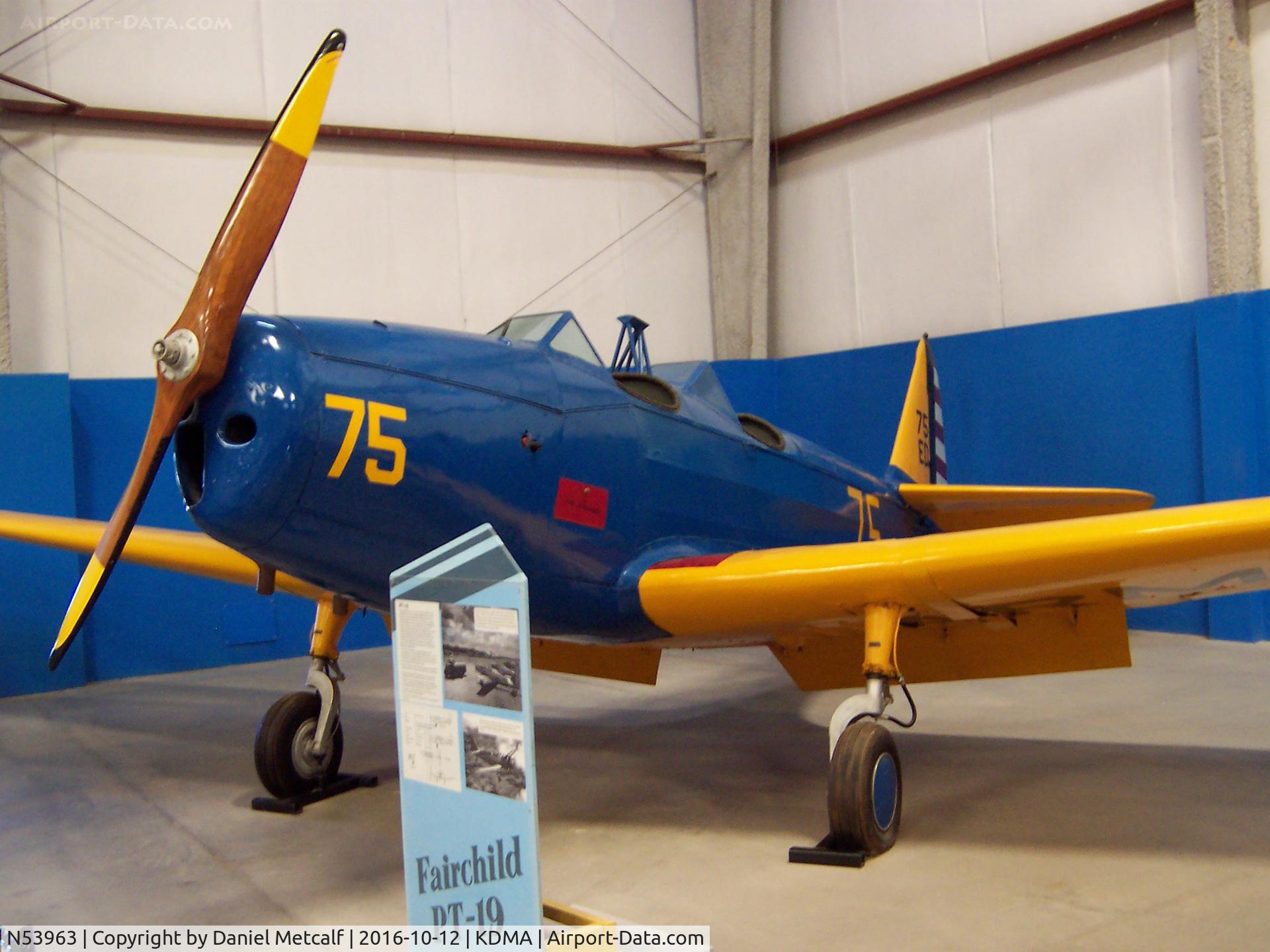 N53963, Fairchild M-62A C/N T41613, Pima Air & Space Museum