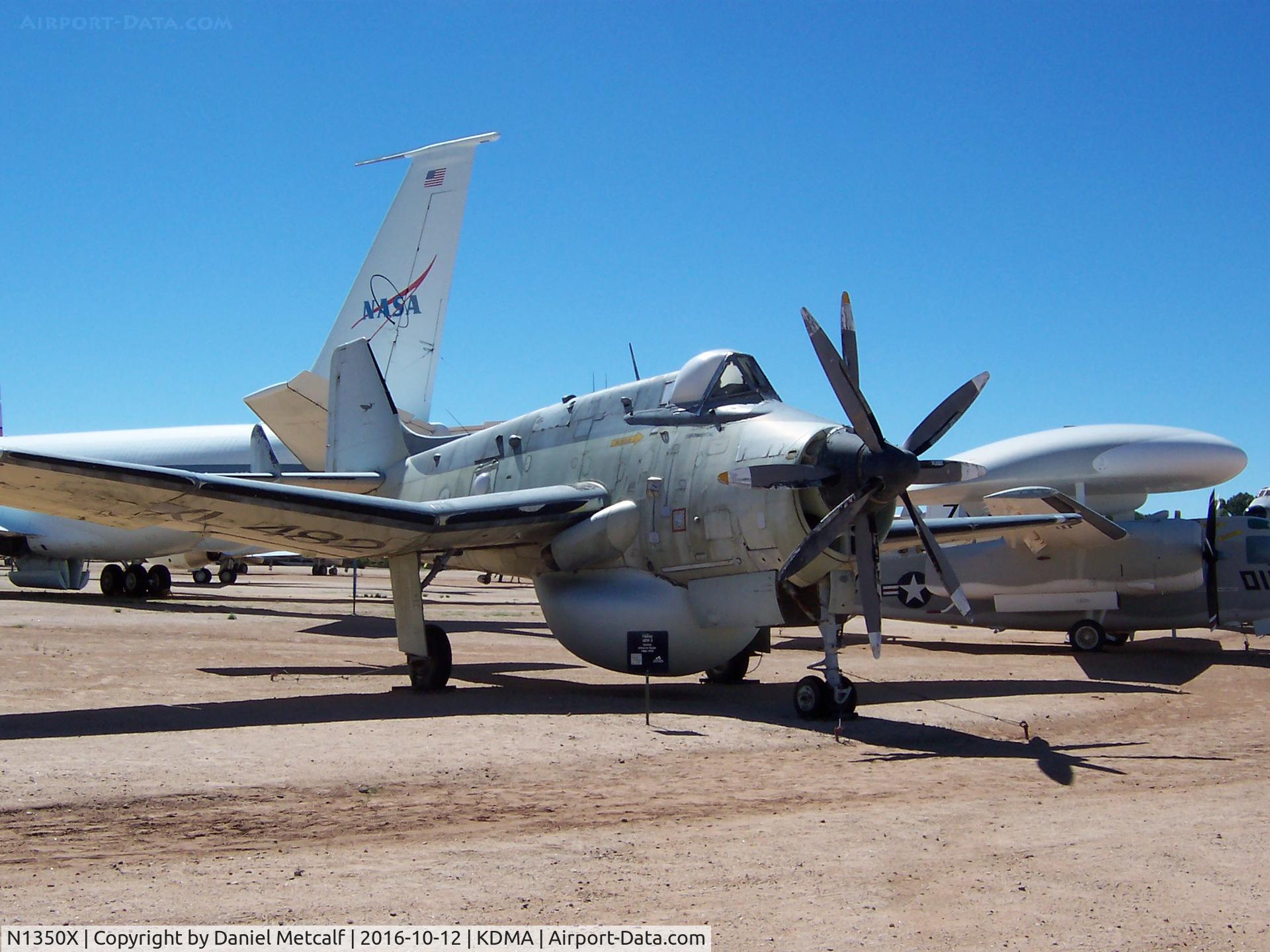 N1350X, 1960 Fairey Gannet AEW.3 C/N F9451, Pima Air & Space Museum