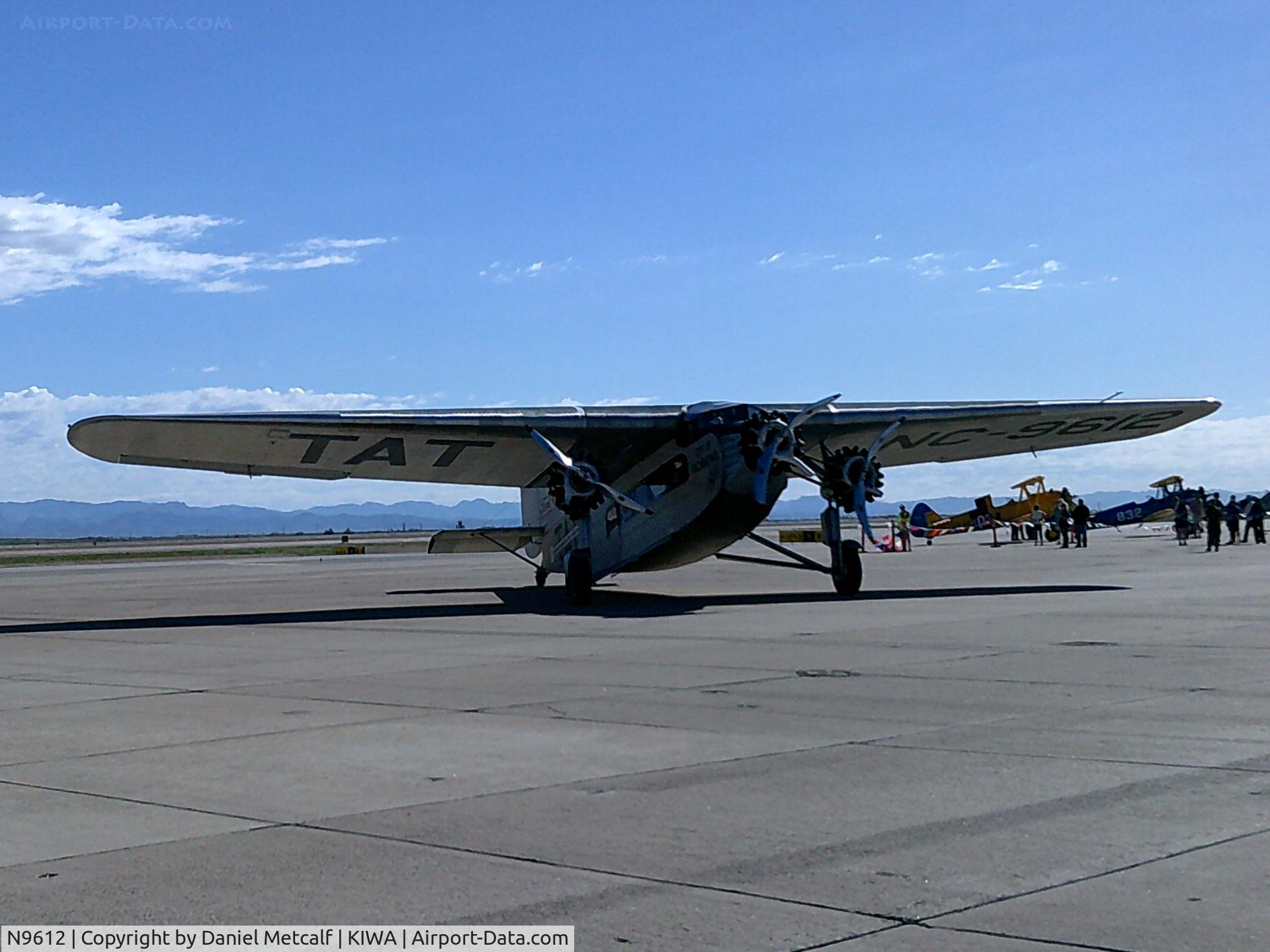 N9612, 1929 Ford 4-AT-E Tri-Motor C/N 55, Gateway Aviation Day 2014