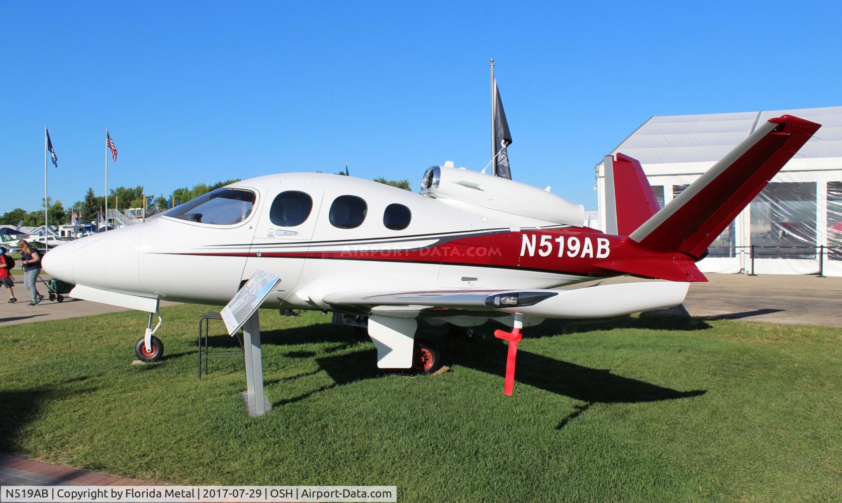 N519AB, 2017 Cirrus SF50 Vision C/N 0011, Cirrus SF50